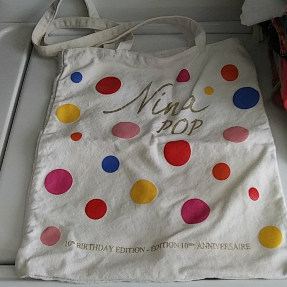 Nina pop canvas bag